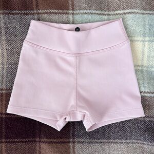 Rylee & Cru | PLAY Pink Ribbed Tumble Shorts